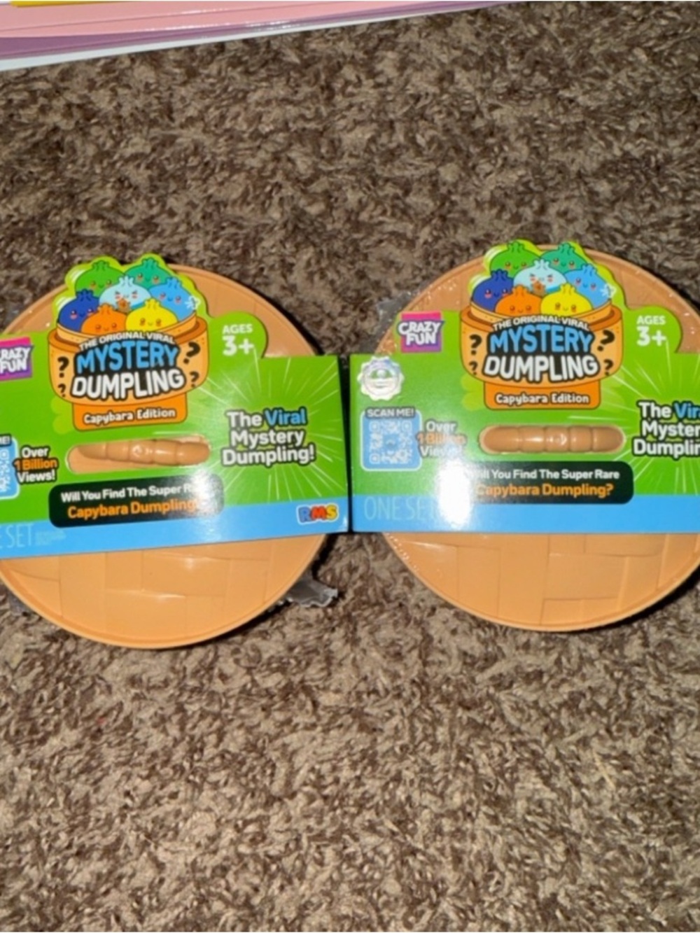 2 RMS Mystery Dumpling Capybara Edition Sealed
